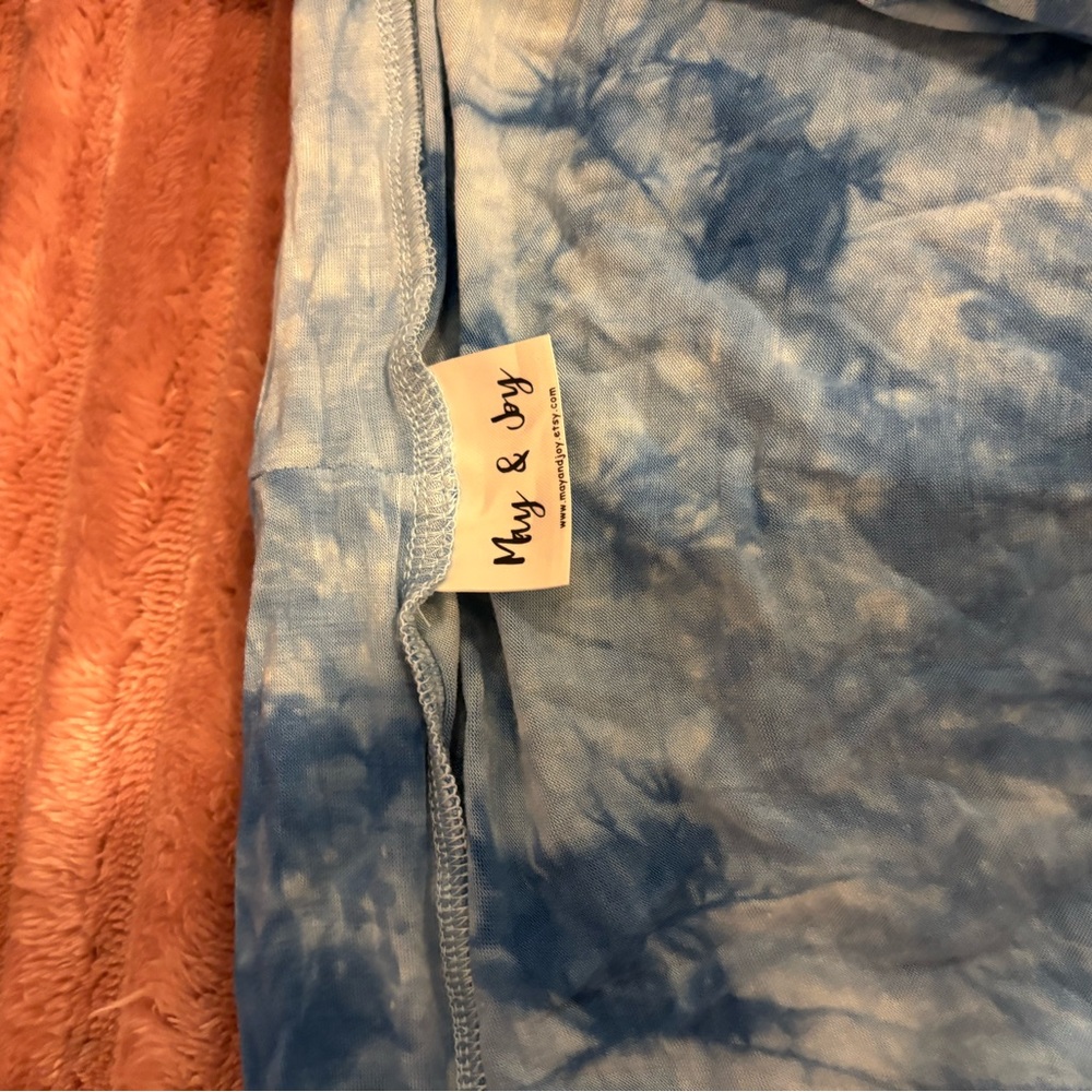 Blue Tie-Dye Robe - Picture 2 of 6
